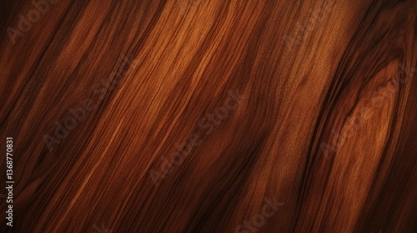 Fototapeta High resolution brown wood grain texture surface for graphic design use