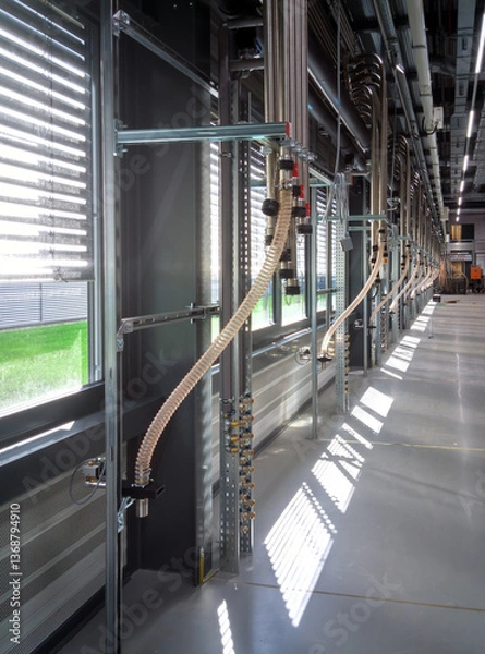 Obraz Technological equipment at the plant