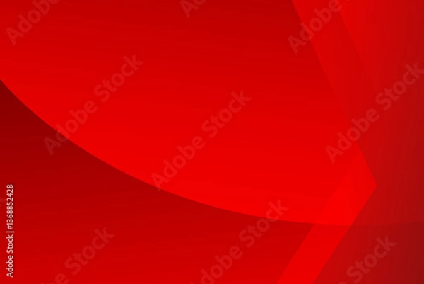 Obraz Red curve with line arrow overlap modern background for corporate concept, template, poster, brochure, website, flyer design. Vector illustration	