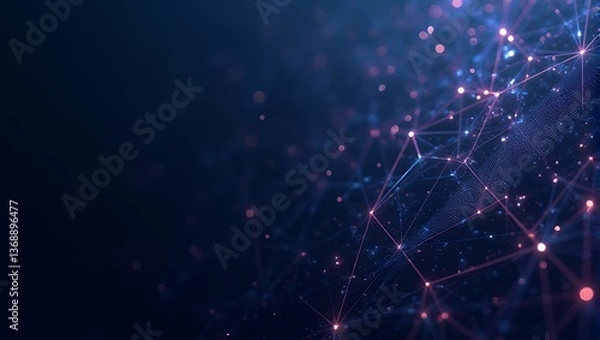 Obraz Dark abstract gradient background