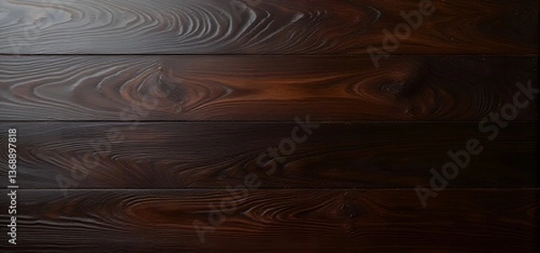 Obraz dark wooden background texture