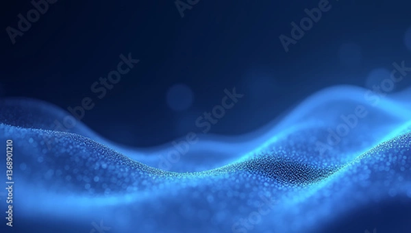 Obraz Abstract blue background design