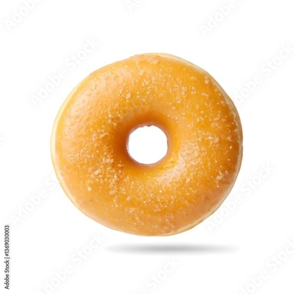 Fototapeta donut on white background