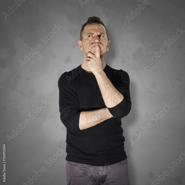 Obraz Ragazzo indeciso