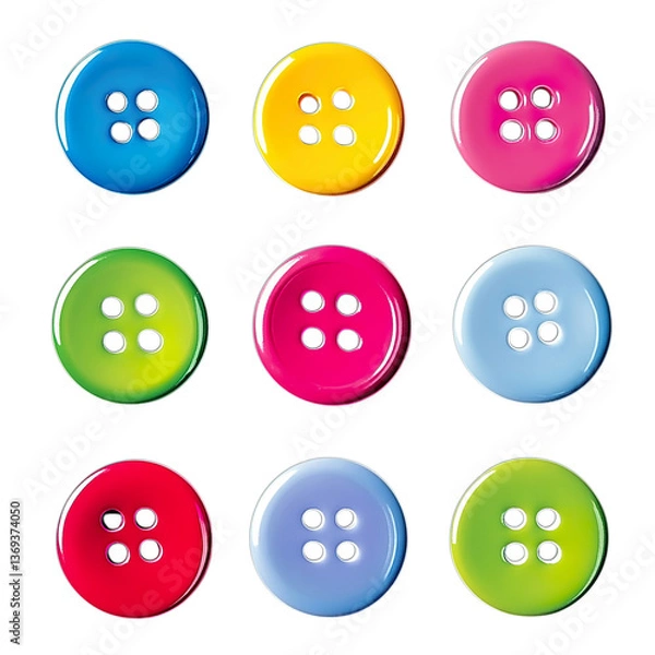 Fototapeta buttons for web vector  isolated on transparent background png
