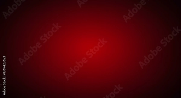 Fototapeta Red Gradient Background with Smooth Texture