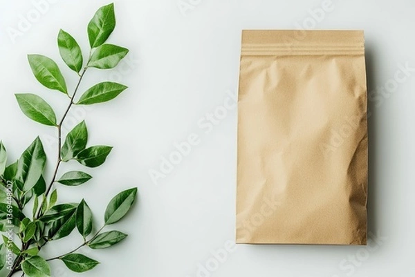 Obraz High Detail Picture of Ecofriendly Packaging Bagmockup