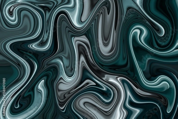 Obraz abstract liquify pattern for wallpaper or background. illustration 