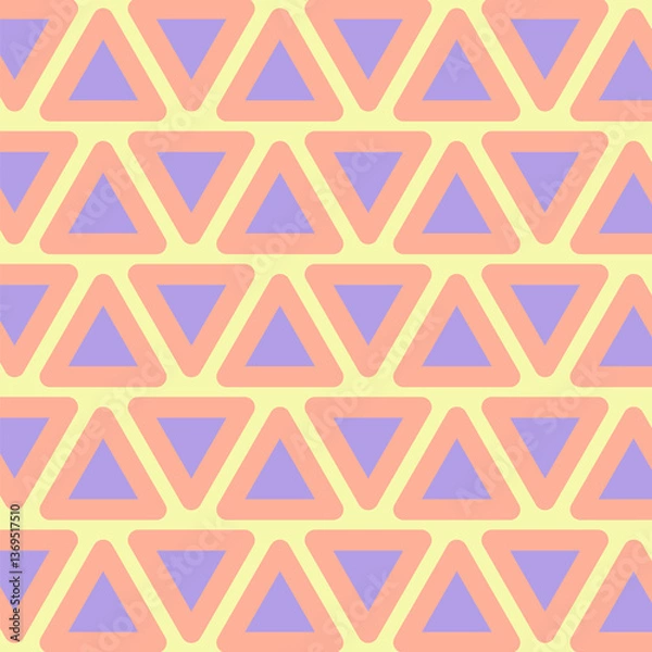 Obraz Seamless geometric pattern 