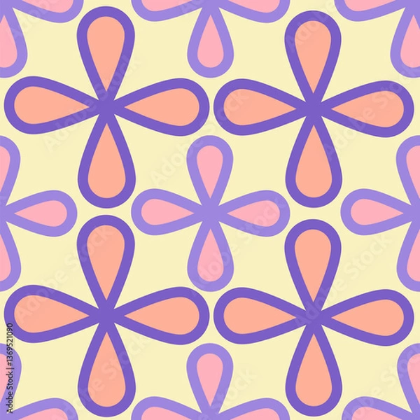 Obraz seamless floral pattern