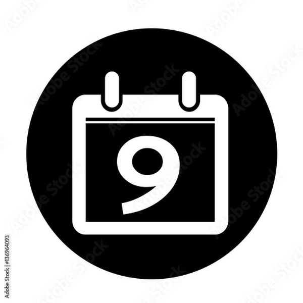 Fototapeta Calendar icon