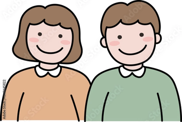 Fototapeta 남자 여자