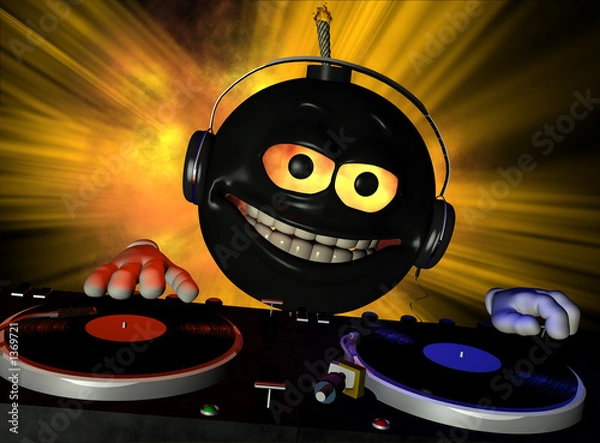 Obraz dj bomb 1
