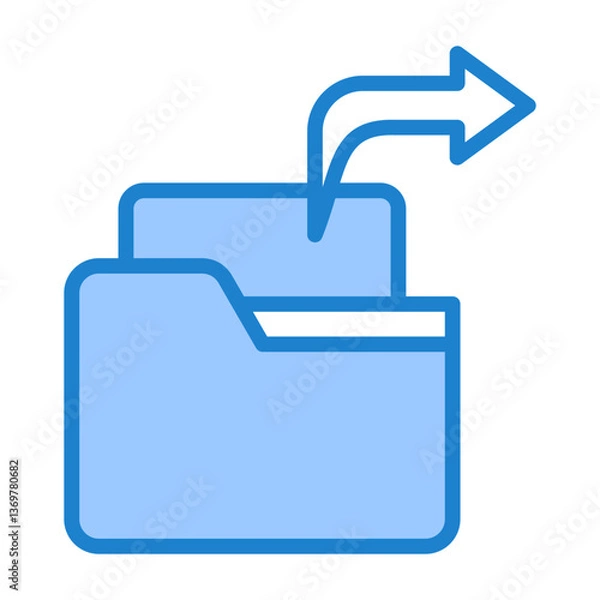 Fototapeta File Transfer Icon