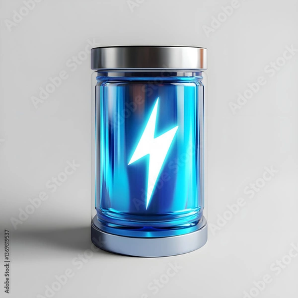 Fototapeta Electrical icon 3D