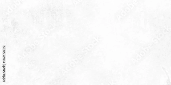 Obraz White stone concrete floor or old cement grunge background, marble texture surface white grunge wall. Panorama blank concrete white rough wall for background, beautiful white wall surface.	
