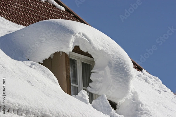 Obraz Schneereicher Winter