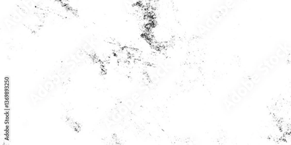 Fototapeta Vector old grunge wall black and white dust, Distressed vector damage wall grunge black sketch texture,dirt overlay or screen effect use for grunge background vintage.white dust overlay textured
