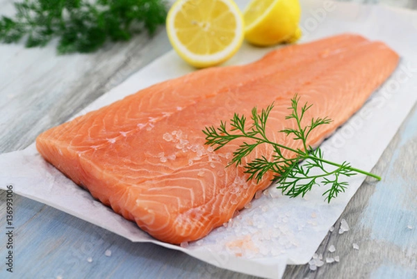 Obraz Lachsfilet