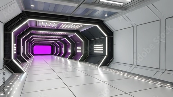 Fototapeta modern architecture interior