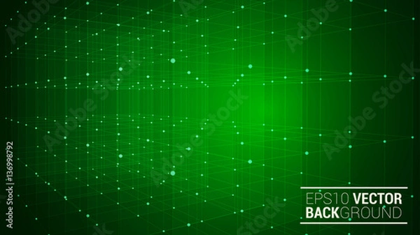 Obraz Vector Abstract futuristic background