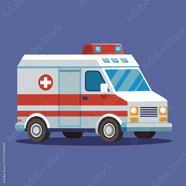 Obraz ambulance vector