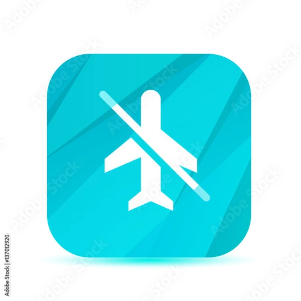 Fototapeta Creative Glass App Icon - Vector