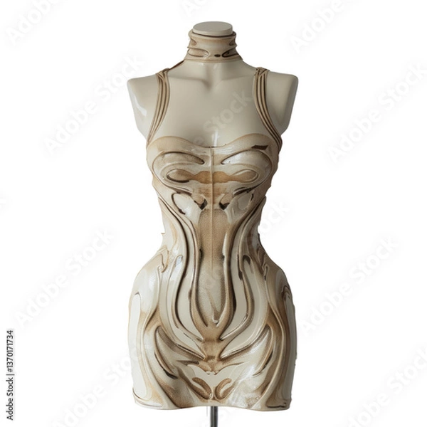 Obraz bodycon dress no background