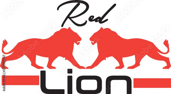 Obraz Leoni rossi di profilo