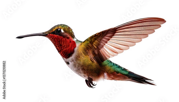 Obraz Flying hummingbird.