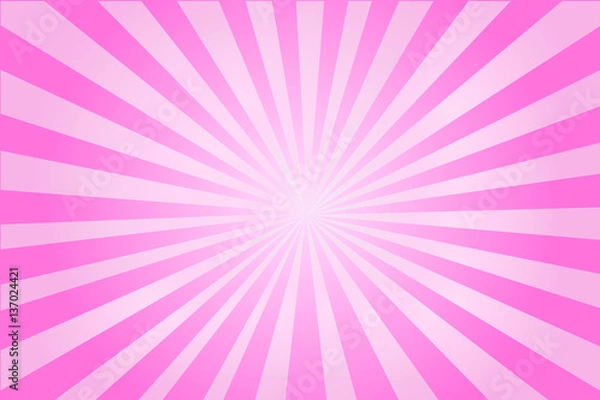 Obraz Pink  background cartoon shine.