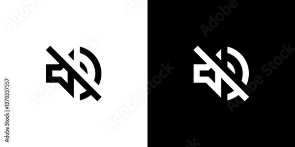 Obraz Muted Volume Icon
