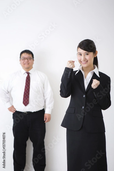 Fototapeta 上司と部下