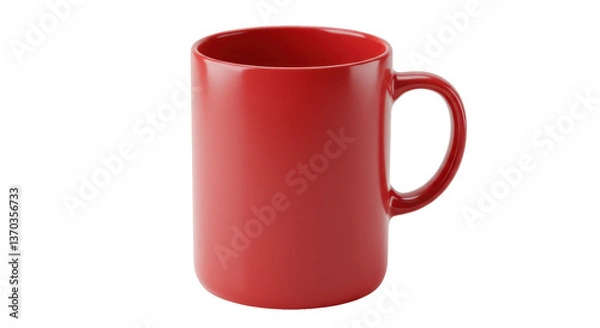 Obraz Isolated Red Coffee Mug