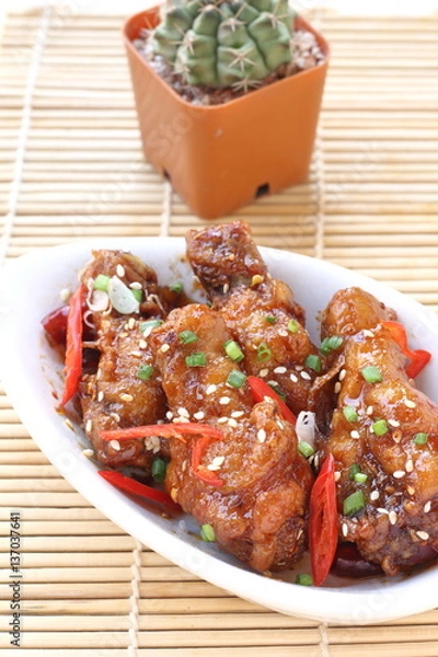 Obraz Korean fried chicken