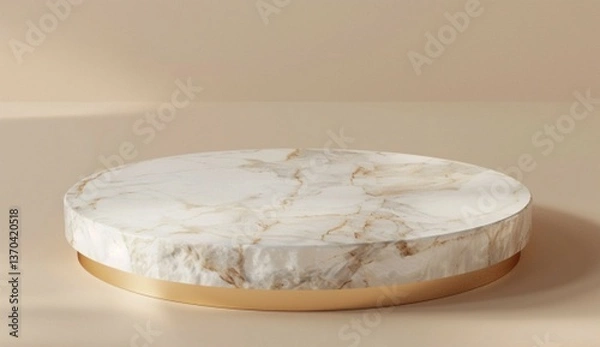 Fototapeta 3D rendering product display platform