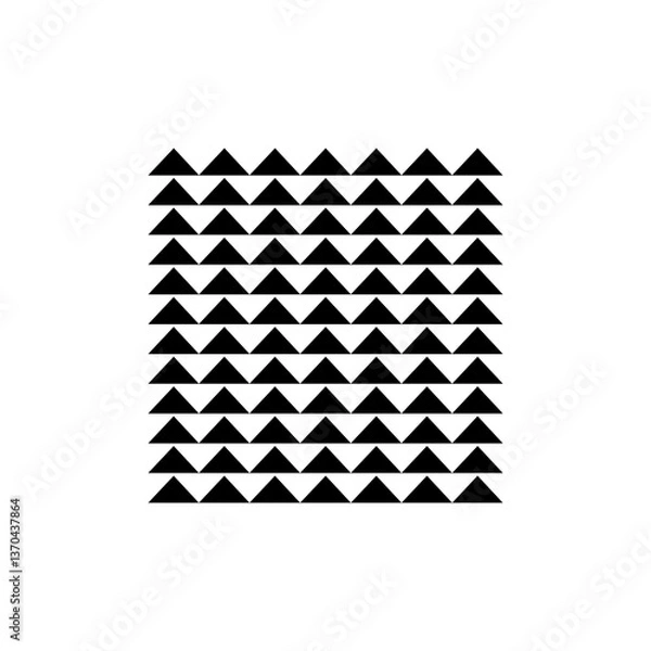 Fototapeta Black deferent Arrow and shape Icon Isolated on White Background – Vector Illustration