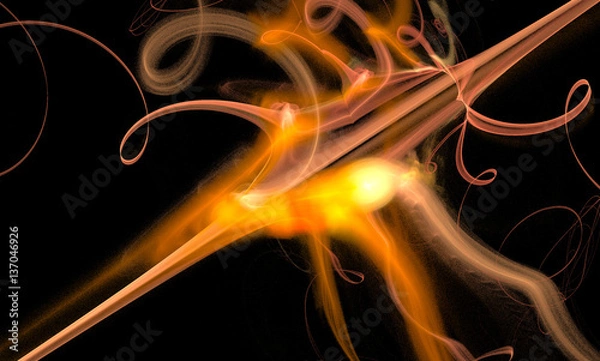Fototapeta Diagonal spirals light background/wallpaper