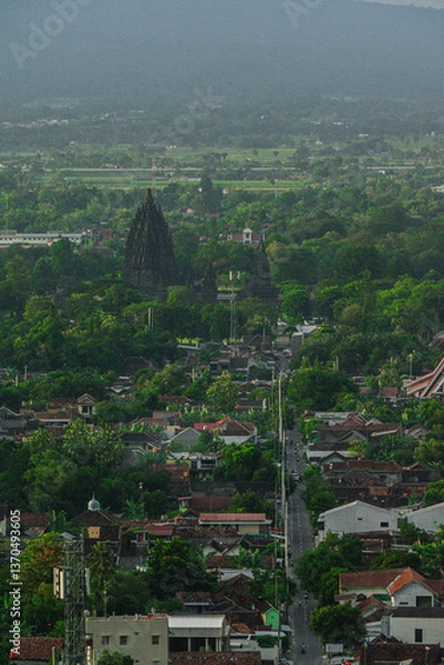 Fototapeta Candi Prambanan (Prambanan Temple), Central Java, Indonesia