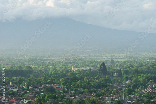 Obraz Candi Prambanan (Prambanan Temple), Central Java, Indonesia