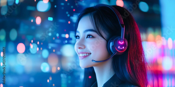 Fototapeta A Brand Improving Its Aftersales Strategy with Bright Customer Engagement