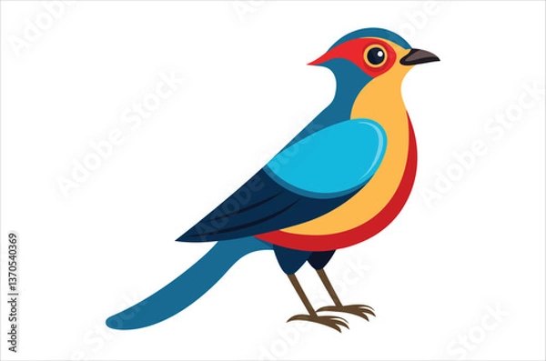 Fototapeta Webbird vector,  icon vector illustration, bird silhouette of a bird isolated on a white background, eps, png, svg, vector,