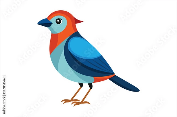 Fototapeta Webbird vector,  icon vector illustration, bird silhouette of a bird isolated on a white background, eps, png, svg, vector,
