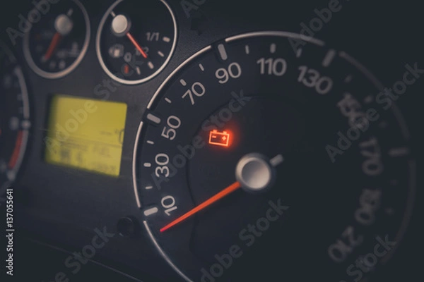 Obraz Battery icon detail