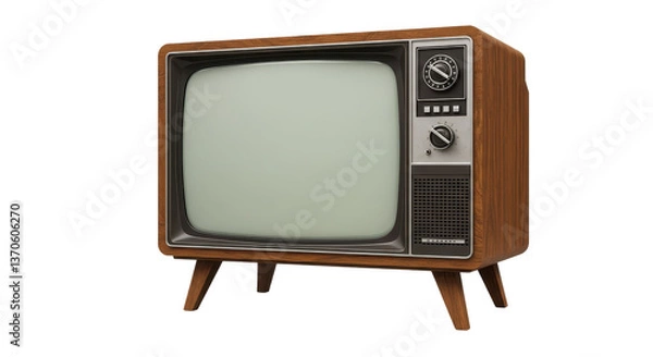 Obraz Isolated Vintage Television