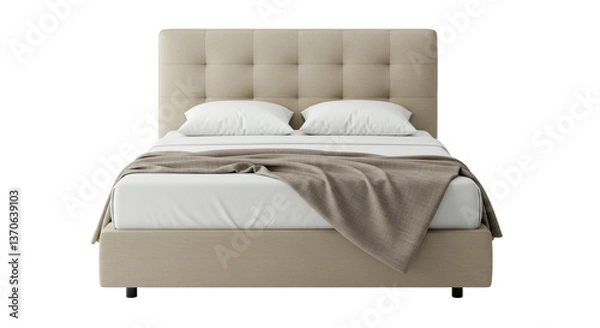 Obraz Isolated Modern Bed
