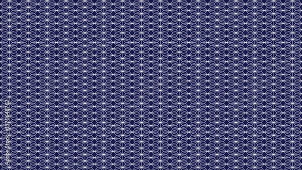 Obraz 麻の葉文様