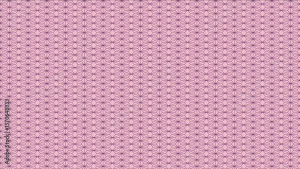 Obraz 麻の葉文様