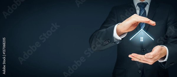 Fototapeta Agent nieruchomości