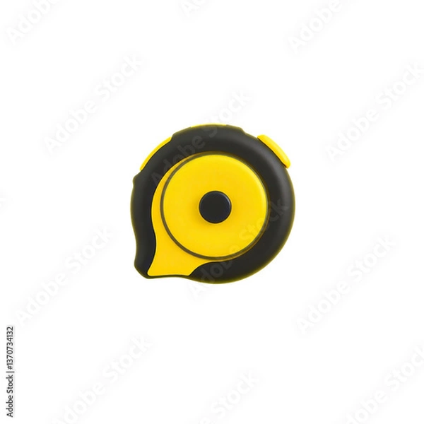 Obraz 3D measuring tools illustration isolated on transparent background